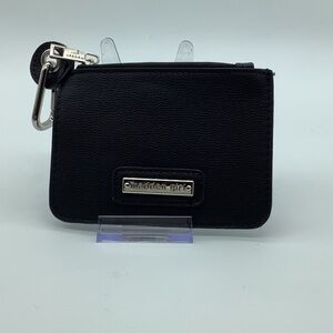 Madden Girl Black Zippered Card Pouch